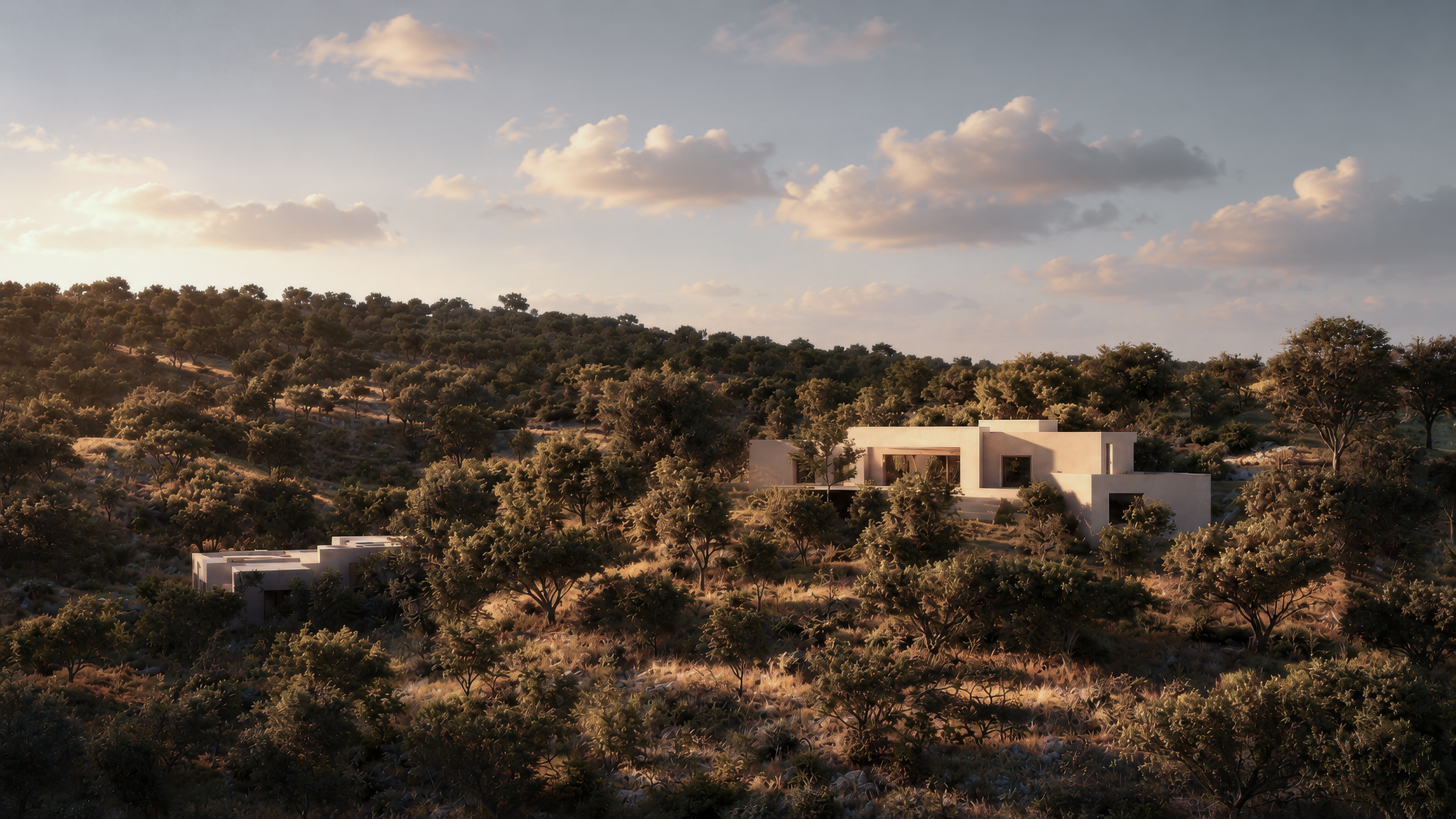 Aerial view — Apaulinha Melides Luxury Housing Development, Alentejo Portugal